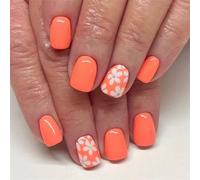 Ongles carrés courts et brillants élégants à coller sur les ongles pour un usage quotidien et un événement spécial