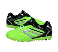 Ongles cassés pour Enfants Chaussures de Football Basses pour Hommes et Femmes Portent des Chaussures d'entraînement Enfant en Âge Chaussettes Rue Sésame 2 Petits Pieds (Green, 33.5 Big Kids)