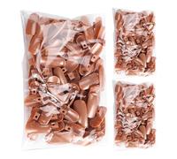 Ongles D’entraînement Café Manucure 300 Pièces, en Plastique | Montage Facile, Usage en Formation Professionnelle Surface Lisse, sur Modèles pour Enseignants et Éducateurs