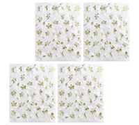 Ongles De Fleurs Autocollants D'art Décalcomanies Françaises Adhésives Conceptions De Fleurs Décorations Pour Ongles Pour Femmes