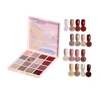 Ongles De Gel À La Crème, Ongles En Gel Massif, Palette De Vernis À Ongles, Vista Imprimer 16 Couleur Vernis À Ongles En Crème, Palette De Clous En, Palette De Couleurs À Ongles, Palette De