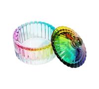 Ongles En Forme De Coeur Art Verre Dappe Dappen Crystal Tasse Linge Liquides Couvercle Bol Acrylique Liquides Poudre Dappe Dappen Crystal Forme Coeur Pour Salon