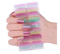Ongles en gel à pointe française, bandes d'ongles politiques