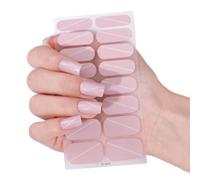 Ongles en gel à pointe française, bandes d'ongles politiques