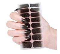 Ongles en gel pour les yeux de chat Bandes d'enroulement politique Autocollants scintillants Manucures Fournitures Art Décoration Ongles Chats Polonais Autocollants pour ongles