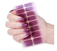 Ongles en gel pour les yeux de chat Bandes d'enroulement politique Autocollants scintillants Manucures Fournitures Art Décoration Ongles Chats Polonais Autocollants pour ongles