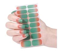Ongles en gel pour les yeux de chat Bandes d'enroulement politique Autocollants scintillants Manucures Fournitures Art Décoration Ongles Chats Polonais Autocollants pour ongles