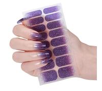 Ongles en gel pour les yeux de chat Bandes d'enroulement politique Autocollants scintillants Manucures Fournitures Art Décoration Ongles Chats Polonais Autocollants pour ongles