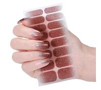 Ongles en gel pour les yeux de chat Bandes d'enroulement politique Autocollants scintillants Manucures Fournitures Art Décoration Ongles Chats Polonais Autocollants pour ongles