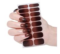 Ongles en gel pour les yeux de chat Bandes d'enroulement politique Autocollants scintillants Manucures Fournitures Art Décoration Ongles Chats Polonais Autocollants pour ongles