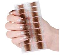 Ongles en gel pour les yeux de chat Bandes d'enroulement politique Autocollants scintillants Manucures Fournitures Art Décoration Ongles Chats Polonais Autocollants pour ongles