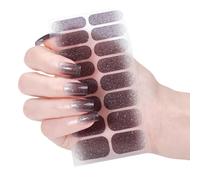 Ongles en gel pour les yeux de chat Bandes d'enroulement politique Autocollants scintillants Manucures Fournitures Art Décoration Ongles Chats Polonais Autocollants pour ongles