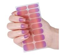 Ongles en gel pour les yeux de chat Bandes d'enroulement politique Autocollants scintillants Manucures Fournitures Art Décoration Ongles Chats Polonais Autocollants pour ongles