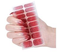 Ongles en gel pour les yeux de chat Bandes d'enroulement politique Autocollants scintillants Manucures Fournitures Art Décoration Ongles Chats Polonais Autocollants pour ongles