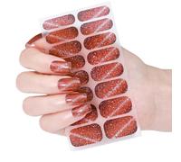 Ongles en gel pour les yeux de chat Bandes d'enroulement politique Autocollants scintillants Manucures Fournitures Art Décoration Ongles Chats Polonais Autocollants pour ongles
