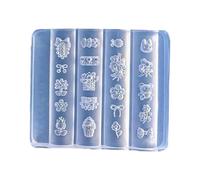 Ongles En Silicone Réutilisables Décortinent Les Pochoirs De Pochoirs