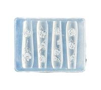 Ongles En Silicone Réutilisables Décortinent Les Pochoirs De Pochoirs