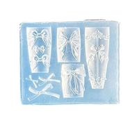 Ongles En Silicone Réutilisables Décortinent Les Pochoirs De Pochoirs