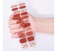 Ongles Gel Bandes Beauté Pas Lampe Besoin Conceptions Françaises Décoration Ongles Pour Femmes Décoration Rapide Qualité Art