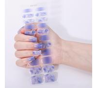 Ongles Gel Bandes Beauté Pas Lampe Besoin Conceptions Françaises Décoration Ongles Pour Femmes Décoration Rapide Qualité Art