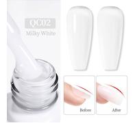Ongles Gel Semi Transparent Soak Off UV LED Ongles Nude N64.Gel Nail Art 50 Couleurs 10ml Extension-QC02 Extensi GEL UV POUR ONGLES