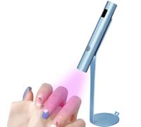 Ongles légers UV - aimant de lampe à de 9 pouces pour pédicure, rechargeable avec des lumières à outils de manucure de manucure, des gadgets à ongles pour le dortoir, le salon, les voyages