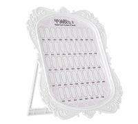 Ongles Nail Board, Échantillon d'affichage Faux Ongles en plastique, Échantillon d'affichage Vernis à Ongles, Tableau d'affichage Fleur 48 Couleurs Vernis à Ongles Carte Gel pour Ongles Salon Ongles