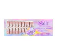 Ongles pour femmes, faux ongles courts | 150 pièces dégradé presse sur ongles couleur ongles conseils,Faux ongles durables, dégradés colorés, pour magasin de manucure à domicile
