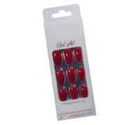 Ongles Pressés Courts Pointes en Résine Fines et