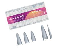 Ongles réutilisables à presser sans ponçage - Plastique ABS flexible pour un mélange homogène et un confort prolongé - Presse fine