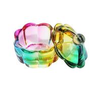 Ongles Verre Artificiel Bol à Dappée en Cristal Ongles Art Capsule avec Liquides à Ongles en Forme de Cœur Tasse Cristal Liquide Acrylique Poudre Poudre d'Ongles en Forme de Cœur Tasse pour Salon