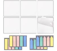 Onglet adhésif marque-page autocollant translucide autocollant flèche drapeau autocollant fournitures de bureau