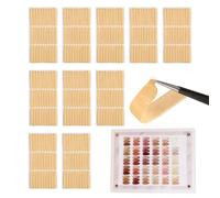 Onglets adhésifs pour ongles | 10 feuilles amovibles longue durée | Application sans trace, adhésif pour ongles double face | affichage d'art pour femmes, filles, maison, salon, voyage, Vacac