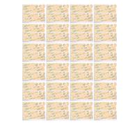 Onglets adhésifs pour ongles double face, résistants à l'eau, colle forte, autocollants pour ongles artificiels, salon et usage domestique, matériau en résine, 50 feuilles, 24