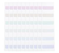 Onglets adhésifs repositionnables et inscriptibles pour livre, drapeaux, marque-pages adhésifs en 3 tailles, autocollants pour cahiers, index transparents