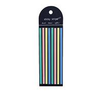 Onglets colorés Marqueurs de page Bandes adhésives Notes mémo par Transucent Sticky Notes Fournitures scolaires Drapeaux Onglet « Marqueurs Transucent » pour l'école
