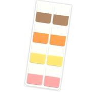 Onglets d ' transparents, notes autocollantes colorées, ensemble de drapeaux transparents, faciles à retirer pour marquer les pages et les mémos, onglets translucides