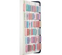 Onglets de Bible couleur crème pastel, onglets de Bible laminés pour femmes et filles, 90 onglets de Bible Ancien et Nouveau Testament, comprend 24 onglets vierges, fournitures de journal de la Bible