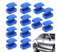 Onglets de colle pour débosselage, languettes d'extraction de bosses pour voiture,Ventouse de débosselage 12 pièces | Ensemble d'outils de débosselage sécurisé pour carrosseries de motos, machines à l