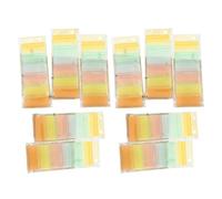 Onglets de lecture - Étiquettes à index pousser-tirer pour des notes - Marqueurs d'organisation des documents | Étudiants, enseignants, bureau, maison, cahier, document, journal, manuel scolaire