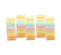 Onglets De Page - Autocollants De Marque-page Index PP 4x3 Cm Étiquettes De Fichiers Push-pull Multicolores | Séparateur De Dossiers D'organisation De Documents, Papeterie De Bureau, Papier D'examen,