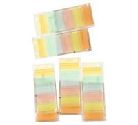 Onglets de page - Onglets de livre de 4 x 3 x 0,1 cm, étiquettes d'index pour planificateur push-pull | Marqueurs de livres scolaires | pour cahier, journal, document, enseignants, étudiants, bureau