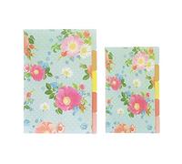 Onglets d'index pour A5 / A6 6 trous couverture anneau rond vue classeur dossier de fichiers feuilles mobiles protecteurs de couverture de reliure (Divider Balloon, A6/17cm*10cm/6 Inch)