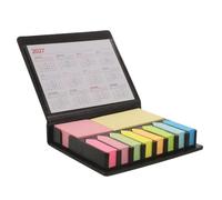 Onglets Index Adhésifs Colorés en Boîte, Mémo Bureau Réutilisables | PU et Papier, Classification Visuelle, pour Enseignants et Professionnels, Agendas, Dossiers, Suivi de Projet