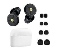 ONGNIUU Bouchons d'oreilles pour Dormir, 32 dB Boule Quies Réutilisables Réduisant le Bruit pour Dormir, Convient pour le Travail, les études et les Voyages, avec 8 Embouts (XS/S/M/L) + Étui