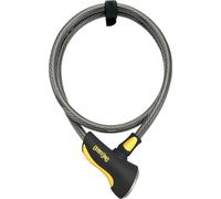 OnGuard 8039 Antivol à câble Akita 120cm, Ø 12mm, noir/jaune