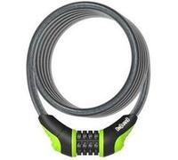 On-Guard Neon Coil Antivol Mixte 180cm x 12mm Vert