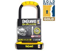 Onguard Brute LS 8000 à Anse Longue Vélo Antivol (Vendu sécurisé Doré)