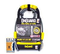 OnGuard Pitbull DT 8005 Bike Lock & Cable (Sold Secure Gold)