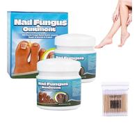 Onguent rapide contre les mycoses des ongles, action rapide pour les ongles des pieds et des mains, soin quotidien doux pour les ongles des pieds et des mains, renforce et restaure (2 pièce)